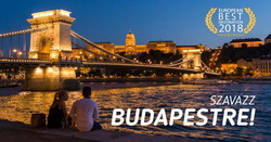 Legyen idén Budapest a legjobb európai úti cél!